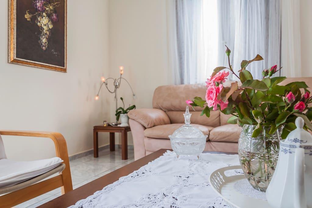 Anna'S Beautiful Apartment Chania  Bagian luar foto